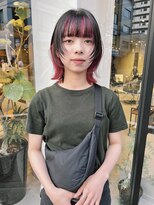 ヘアー アイス ルーチェ(HAIR ICI LUCE) ウルフカット ネオウルフ ミニウルフ デザインカラー / 城倉