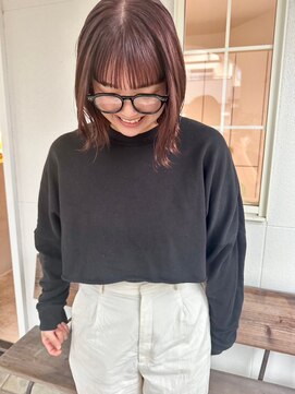 リィベ(Liibe) guest snap #まろみピンク#艶髪に合うカミノケ