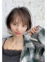 ヘアリゾートハピネス 陽光町&nbsp;エアリー&透明感♪前下がりショート