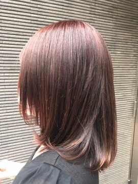 クリュウゲート 吉祥寺店(KURYU GATE) 黒髪/グレーベージュ/レイヤーロング/前髪パーマ[吉祥寺]