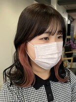 ツキ 横浜店(tuki)&nbsp;インナーカラーケアブリーチイヤリングカラーハイライトレイヤー