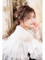 ヘアメイクサロン シャルメ(Hair Make Salon CHARMER) 結婚式や二次会にも大人気編みおろし