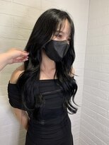ヘアースペースブルーム プリュス 石橋店(HAIR SPACE BLOOM plus) コリアンブラック/髪質改善カラー/透明感カラー/艶髪
