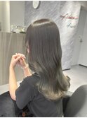 オリーブグレージュ/アッシュ/赤み消し【小山田繭】