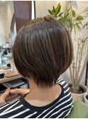 大人ショートボブ