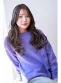 パーマ風フェミニンカール