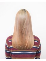 ルプラ ブリリアント(le-pla brilliant)&nbsp;ダブルカラー/ベージュ/オレンジ/インナーカラー/レイヤーカット