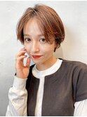 ハンサムショート/小顔ヘア/似合わせカット/20代30代40代