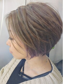 髪・肌・環境に優しい"Villa Lodola"カラー導入＊《カット+オーガニックカラー（Villa Lodola）\8,250》