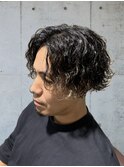 波巻きツイストスパイラルパーマ