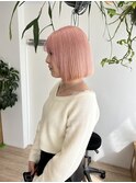 【OceanHair&Life田中愛梨】10代20代/学生/ペールピンク/ピンク