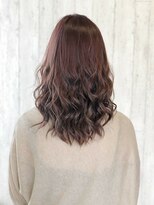 エアービジュー(Air Bijou)&nbsp;ゆるふわ波ウェーブ×美髪3Dカラーピンクパープル