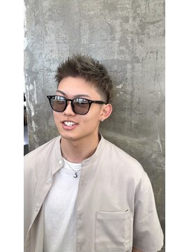 メンズサロン キング 枚方店(Men’s salon K!ng) 波巻きツイストスパイラルパーマ/フェザーパーマ/眉毛/メンズ