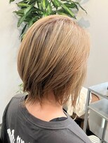 アイノ(AINO.)&nbsp;ミックスカラー×ショートウルフ[茅ヶ崎駅/プライベートサロン]