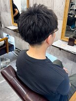 アムレヘアー(amule hair)&nbsp;【amule hair】ビジネスアップバング/刈り上げ/黒髪