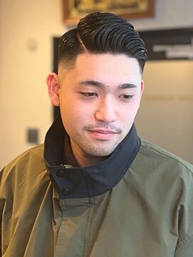 ダウバーバーショップ 表参道(DAU BARBER SHOP) 30代メンズショートフェード刈り上げシェービング表参道理容室