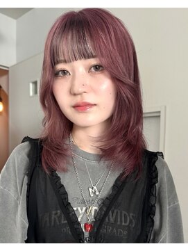 カシェル トウキョウ(Cashel Tokyo) ピンクカラー/暖色カラー/レイヤーカット