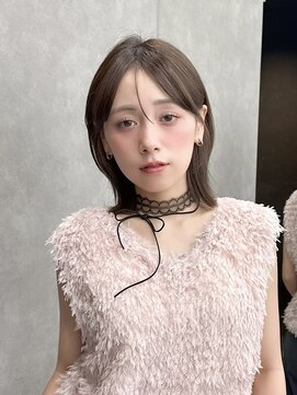 ロンドリゼル 札幌(Lond RiseL) ◯ オリーブグレー/韓国/レイヤーカット/髪質改善/縮毛矯正/札幌