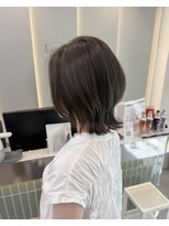 ロンドリゼル 札幌(Lond RiseL) オリーブグレー/前髪/ボブ/マロンベージュ/レイヤーカット/小顔