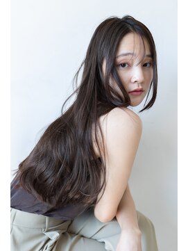 エアリーパーマ外国人風ウェーブオリーブアッシュエフォートレス