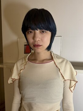 ムジーク(Musiiik) ダブルカラー/ネイビーブルー