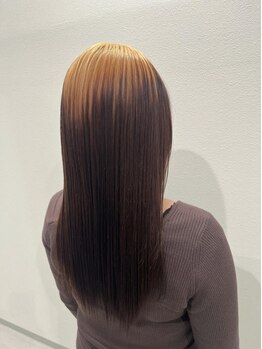 Raviy【4月初旬NEW OPEN（予定）】の写真/ダメージレスにこだわった薬剤を使用。高明度・高彩度で、潤い＆透明感たっぷりな艶々カラーをご提案！