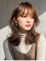ダル 渋谷/表参道(DAL.)&nbsp;レイヤーカット髪質改善カラー透明感カラー顔まわりカット