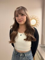 チャプター 問屋町(chapter)&nbsp;髪質改善トリートメントミルクティベージュ韓国ヘアダブルカラー