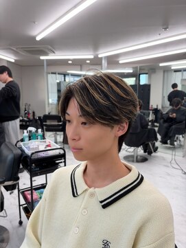 ハイプ 三宮(HYPE) センターパート／メンズカット/ガイルヘア／メンズサロン