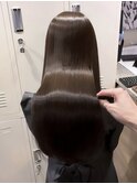 【プレミアム艶髪】カット＋縮毛矯正＋トリートメント