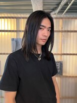 PARKiiiNG 心斎橋　ブリーチ/ダブルカラー/パーマ/メンズ【パーキング】&nbsp;ニュアンスパーマ