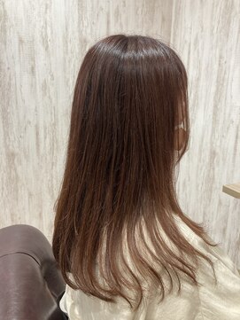 ハピネスヘアー(Happiness hair) 顔周りレイヤー☆ピンクカラー