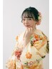 【顔合わせ・結納】 振袖着付け+ヘアセット セルフフォト付きプラン