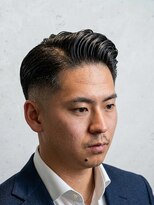 ワンワンオー バーバーショップ 長浜店(@110 BARBER SHOP) クラシック・サイドパート × スキンフェード
