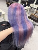 コエル(KOER)&nbsp;86. 卵型/セミロング/インナーカラー/ダブルカラー