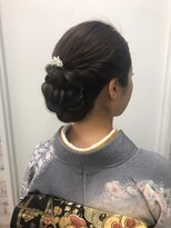 ヘアメイク ゼロサンヨンゴ(Hair Make 0345)&nbsp;訪問着着付け＆ヘアセット【高倉麻未】