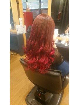 ノワール(NOIR) 全部地毛だぜ！ゴージャスかわいいバレイヤージュ！！