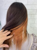 アルカンジュ 川口駅東口(archange by anyhow)&nbsp;インナーカラー×シャイニーオレンジ