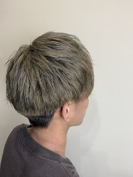 ヘアサロンエムフィス 池袋東口(HAIR SALON M Fe's) ハイトーンマッシュ