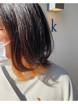 シズク(sizuk) ＊＊　orange　innercolor　＊＊