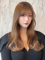 ルームバイシー 新宿(Loom. by Sea)&nbsp;韓国風くびれヘア/似合わせカット/ココアベージュ【Loom. 林】