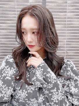 アイティー バイ アルバム 中野店(IT by ALBUM) シアーグレージュヨシンモリ_アースカラーくびれヘア_38902