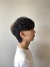 【学割U24】大学生メンズカット『えり剃り、まゆ剃り込』¥4000→¥3000