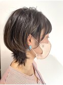ショートミニウルフでオシャレ感UP!!