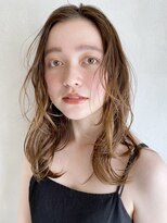 アイティー バイ アルバム 中野店(IT by ALBUM)&nbsp;浮遊感たっぷりレイヤー_外ハネボブセクションカラー_48504