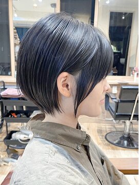 アマトウキョウ 表参道(AMA TOKYO) 韓国ヘアー 斜めバング 大人ガーリー 大場猛