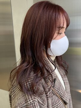 シエルバイアフロート(ciel by afloat) 〇ブリーチなし チェリーレッド レッドブラウン