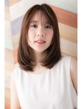 大波純一美容室パーティハン ナチュラルボブ