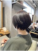 ふんわりショート/ヘルシースタイル/束間ショート