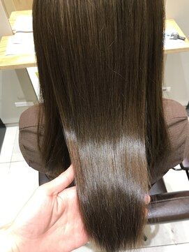 アニュー 北浦和店(ANEW) 《髪質改善》ツヤ感セミロング